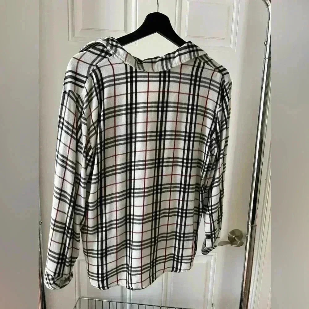 Sanctuary Long Sleeve Plaid Buttondown - Picture 2 of 3
